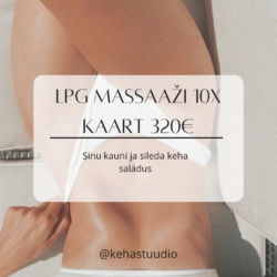 kehastuudio 10 korra kuur lpg massaaz