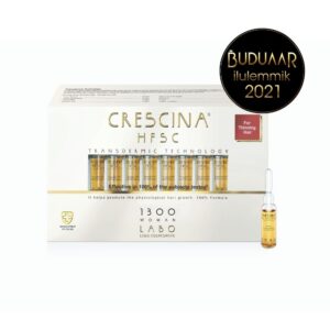 Crescina TRANSDERMIC HFSC 1300 juukseampullid naistele 20tk 3,5ml